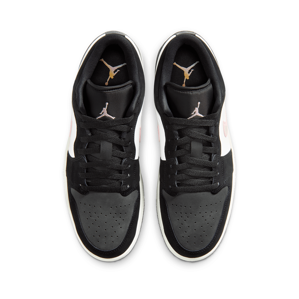 AIR JORDAN 1 LOW SE BLACK / ICED CARMINE