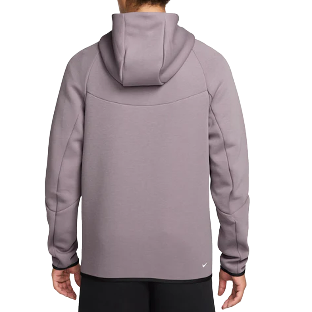 NRG TECH FLEECE ZIP HOODIE VIOLET ORE/WHITE