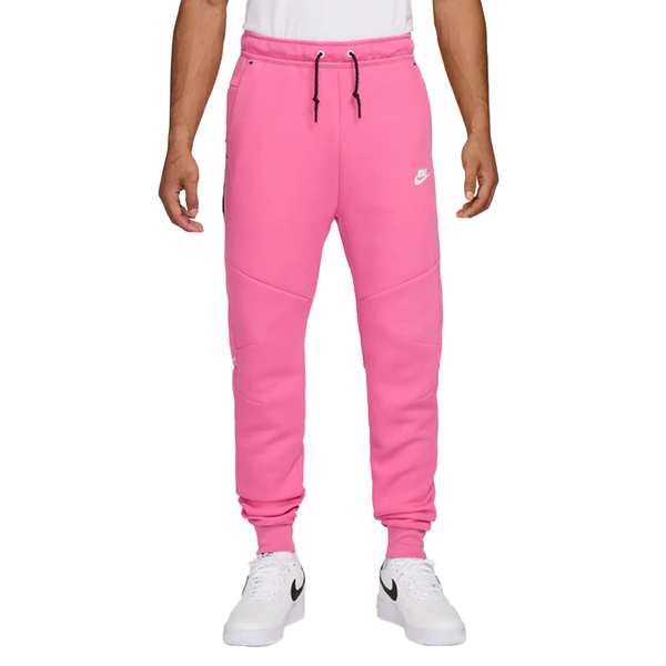NRG TECH FLEECE SLIM CUFF PANTS PINKSICLE/WHITE