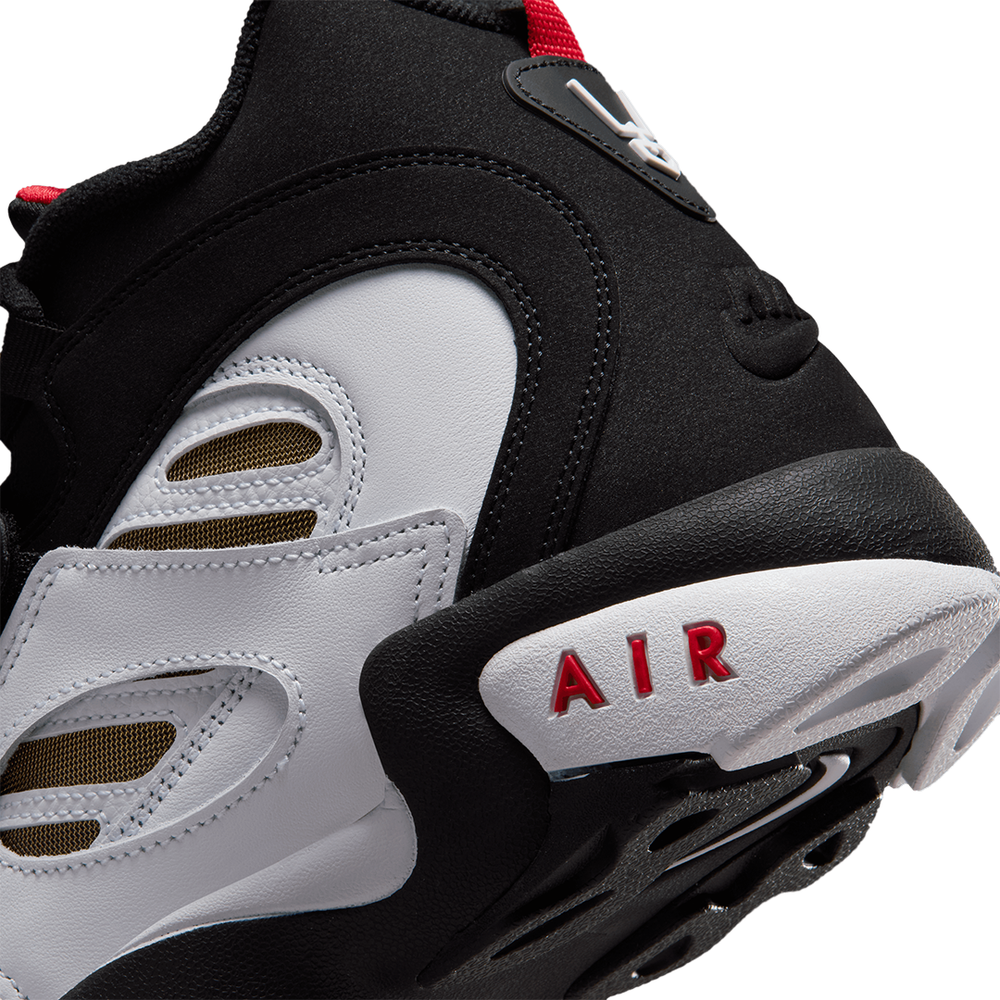 AIR DIAMOND TURF II "49ERS" BLACK / WHITE-FIRE RED