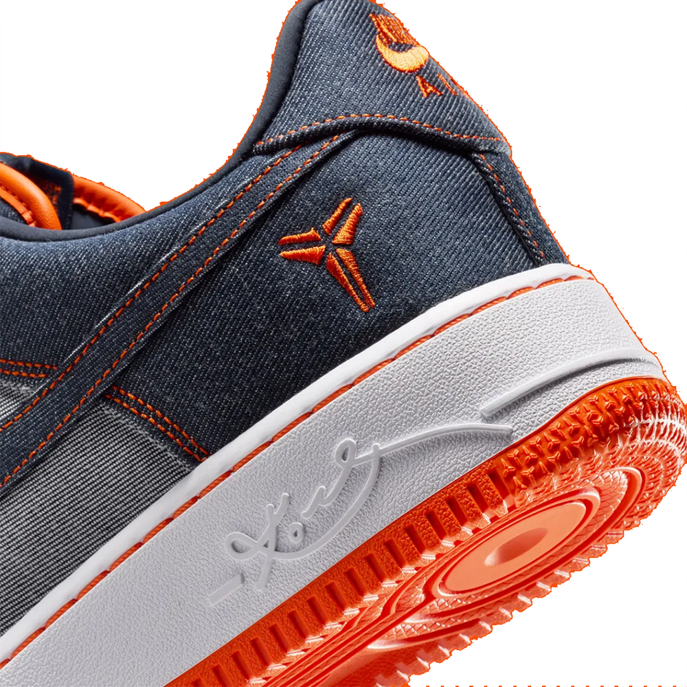 AIR FORCE 1 LOW PROTRO OBSIDIAN/SAFETY ORANGE "DENIM"