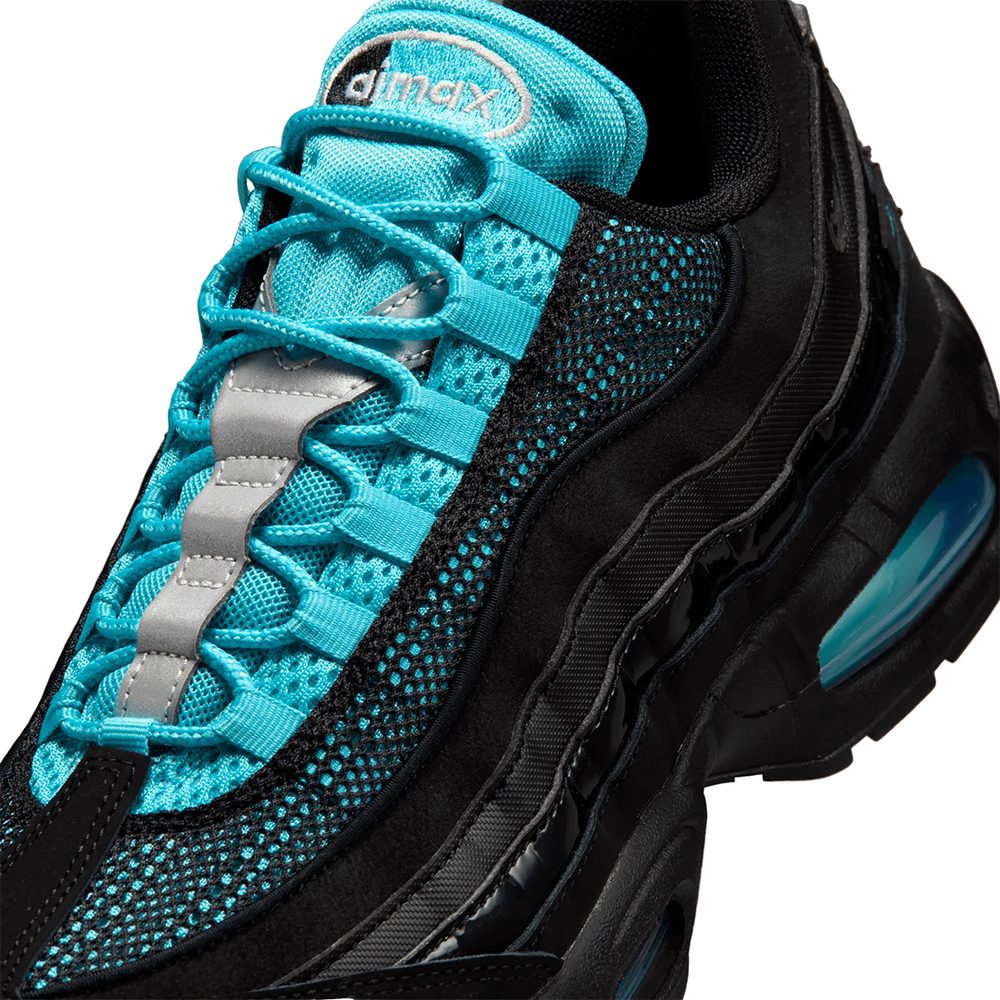 AIR MAX 95 BIG BUBBLE BLACK / CHROME