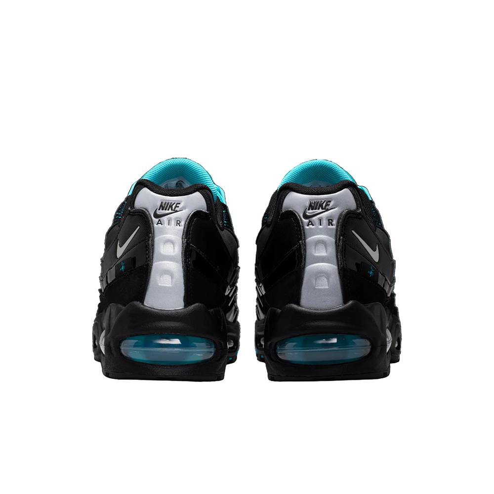 AIR MAX 95 BIG BUBBLE BLACK / CHROME