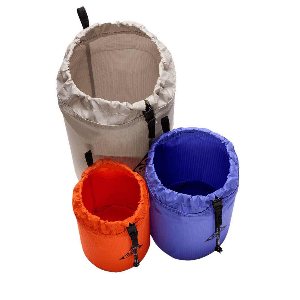 ACG STUFF SACK 3-PACK MULTI-COLOR / BLACK