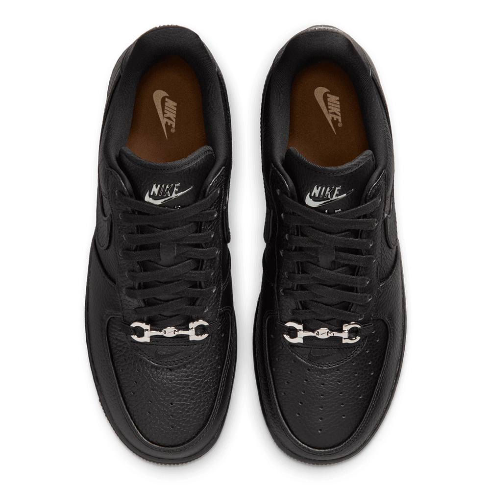 AIR FORCE 1 LOW RETRO PREMIUM BLACK / METALLIC SILVER