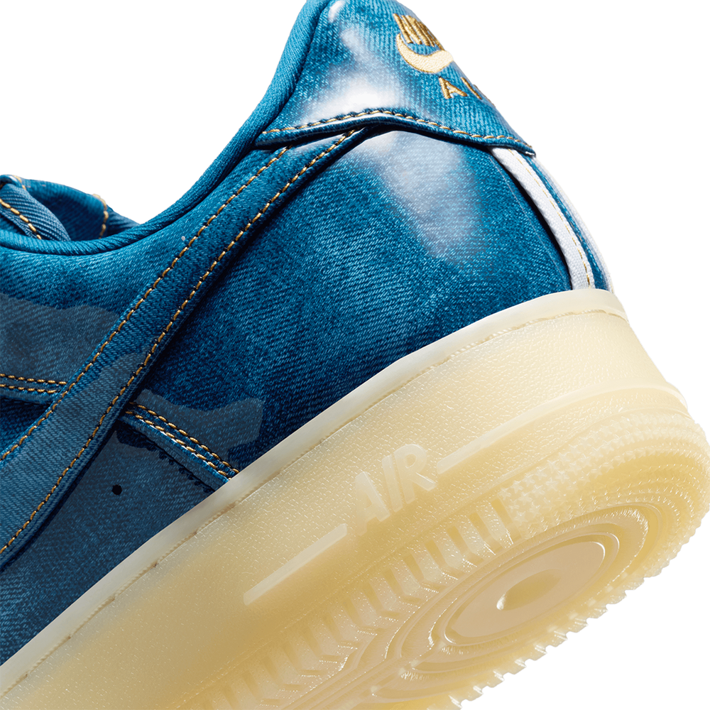 AIR FORCE 1 RETRO "PATENT DENIM" COASTAL BLUE
