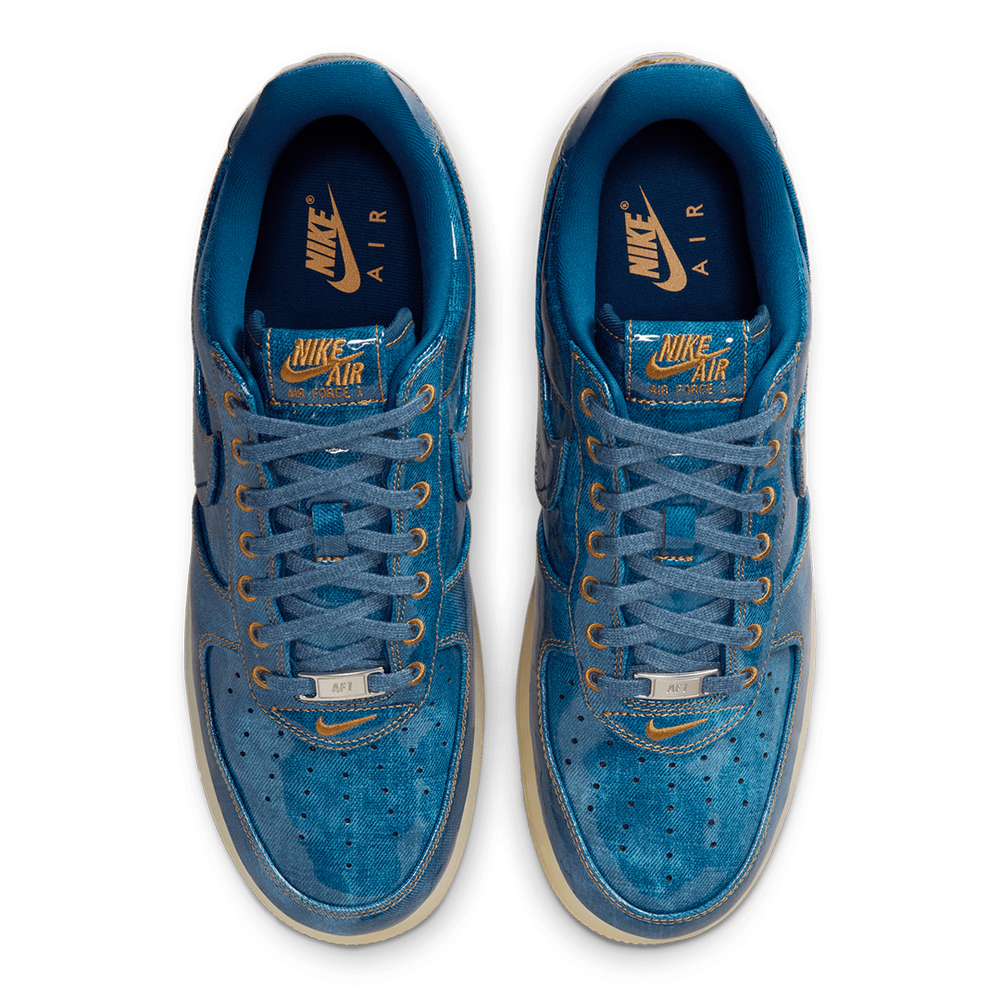 AIR FORCE 1 RETRO "PATENT DENIM" COASTAL BLUE