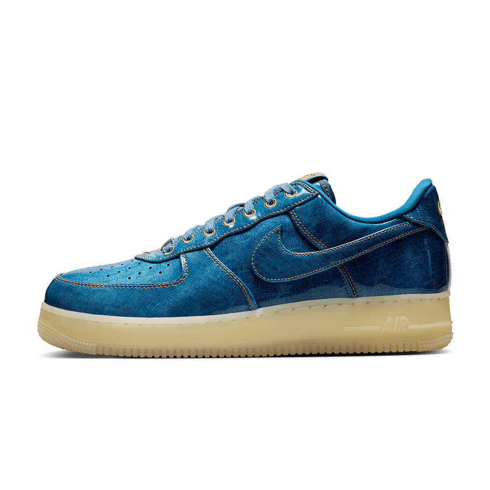 AIR FORCE 1 RETRO "PATENT DENIM" COASTAL BLUE