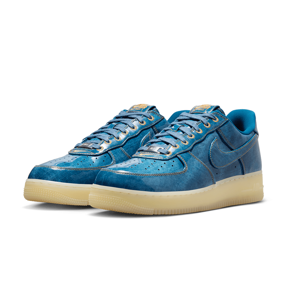 AIR FORCE 1 RETRO "PATENT DENIM" COASTAL BLUE
