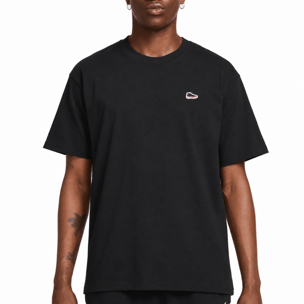 AJ11 T-SHIRT BLACK / GYM RED