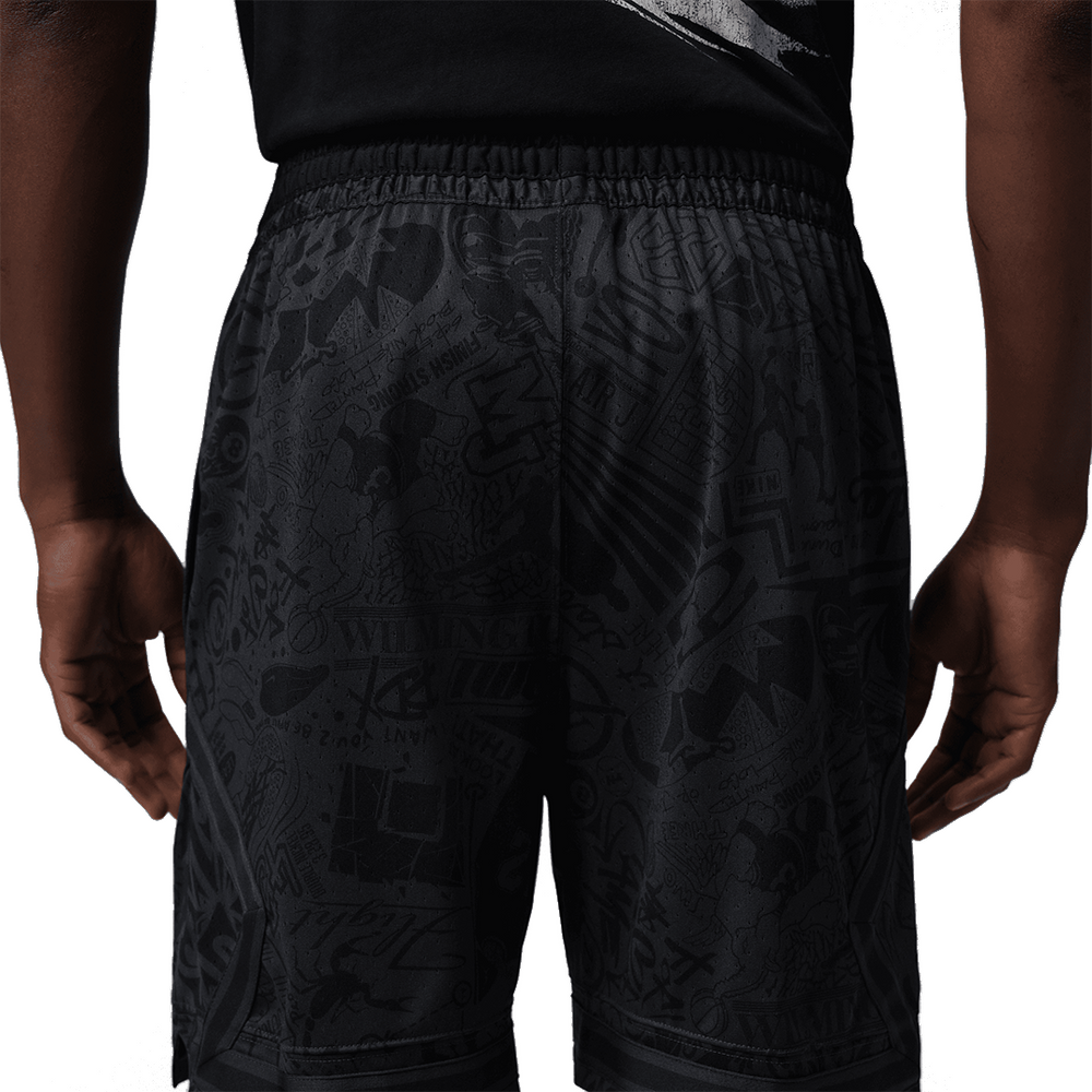 JORDAN SPORT DIAMOND SHORTS OFF NOIR