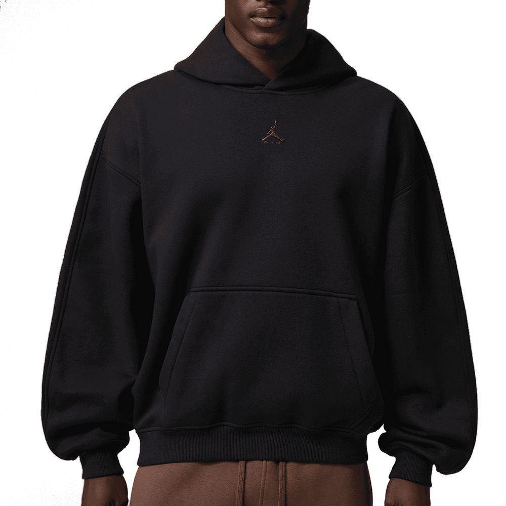 JORDAN BROOKLYN OVERSIZED HOODIE BLACK