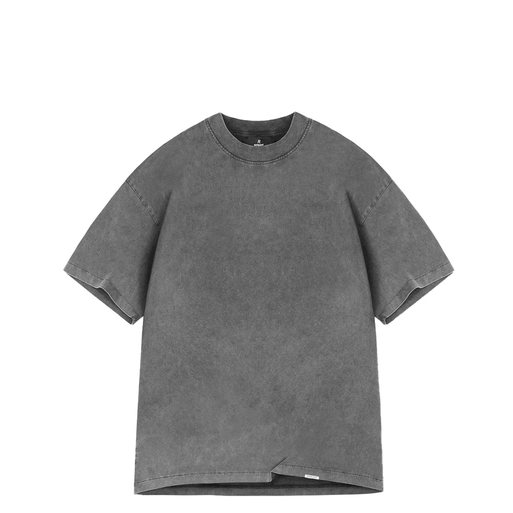 INITIAL OVERSIZED T-SHIRT VINTAGE GREY