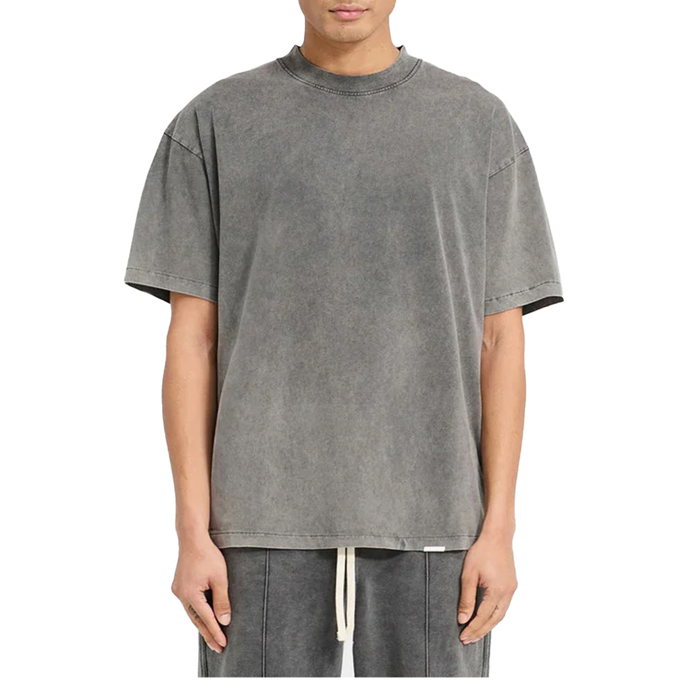 INITIAL OVERSIZED T-SHIRT VINTAGE GREY