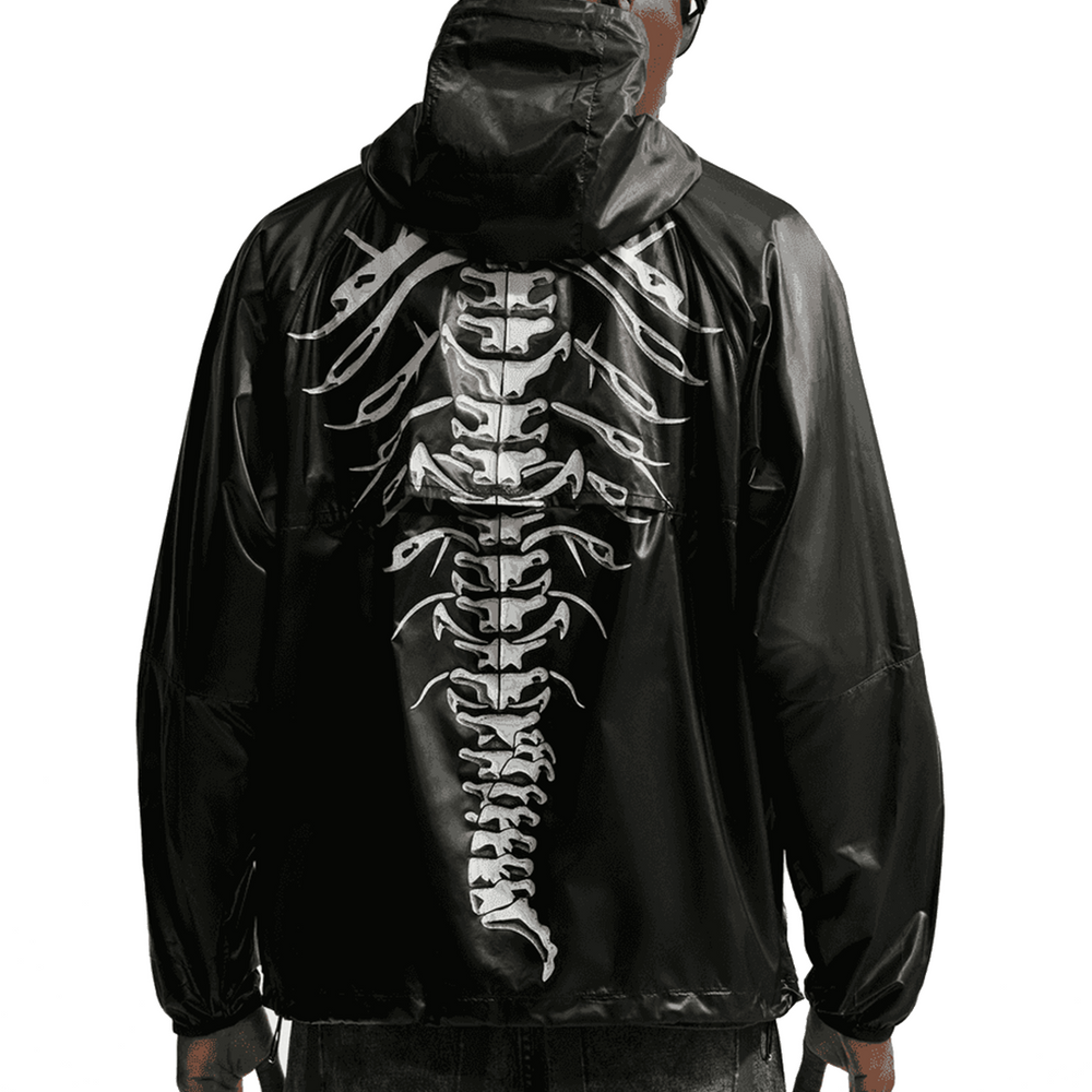 NIKE SKELETON WINDRUNNER BLACK