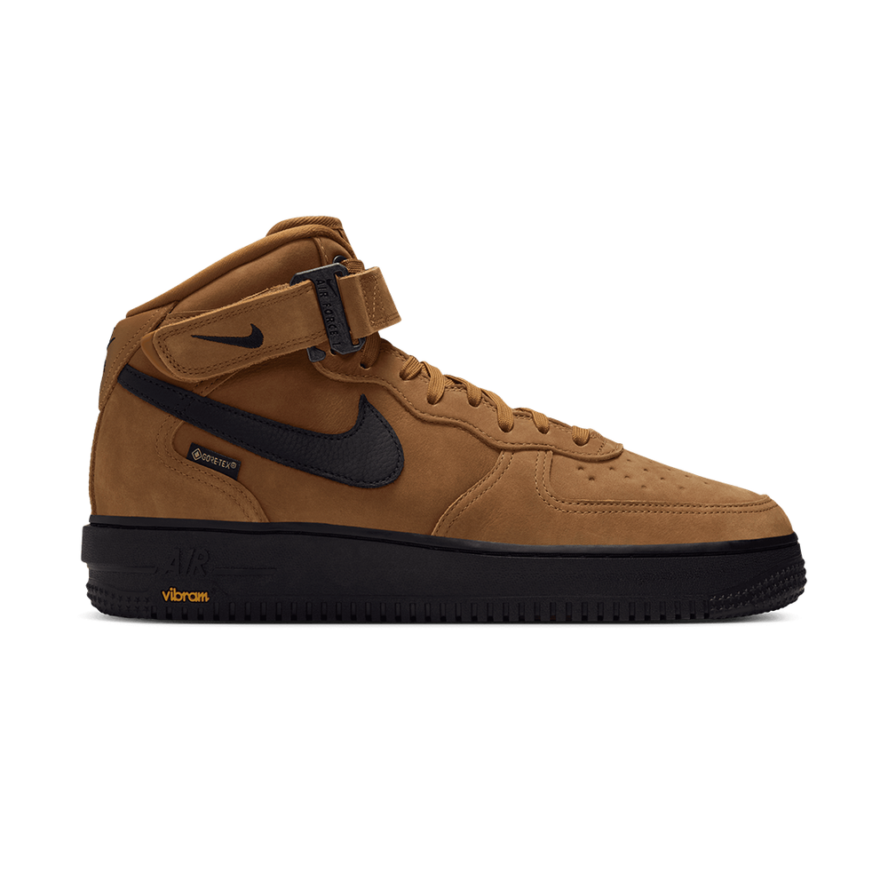 AIR FORCE 1 MID '07 GORE-TEX VIBRAM WHEAT / BLACK-TOTAL ORANGE