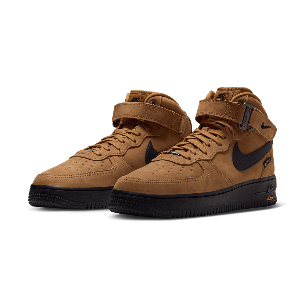 AIR FORCE 1 MID '07 GORE-TEX VIBRAM WHEAT / BLACK-TOTAL ORANGE
