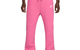 NRG TECH FLEECE DRAWSTRING CUFF PANTS PINKSICLE/WHITE