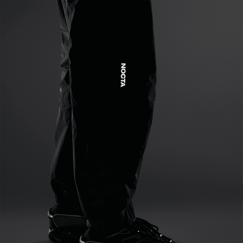 NOCTA MARQUIS ZOMBIE CUT TRACK PANTS BLACK
