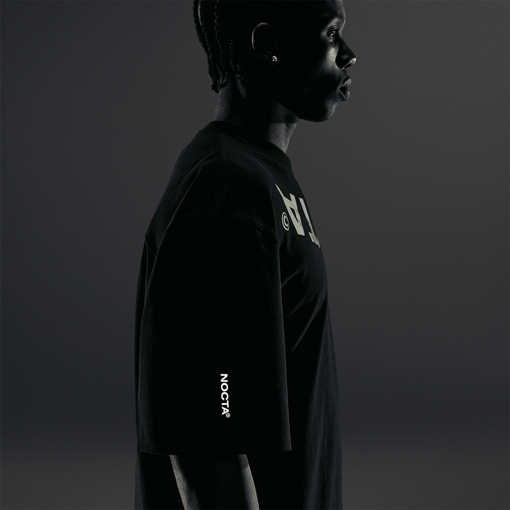 NOCTA MARQUIS BEACON OVERSIZED SHORT SLEEVE TOP BLACK
