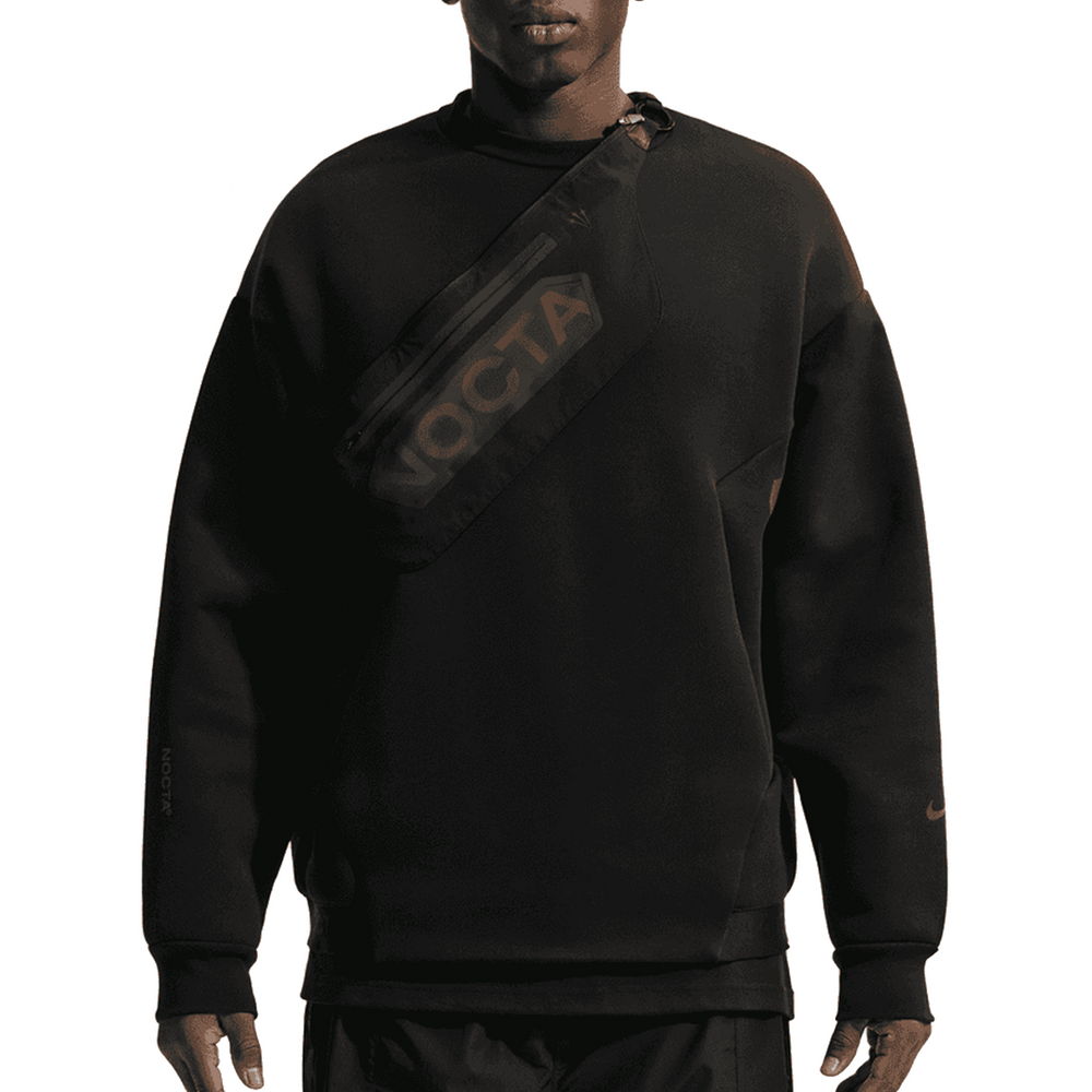NOCTA MARQUIS TRAPEZOID CUT CREWNECK BLACK