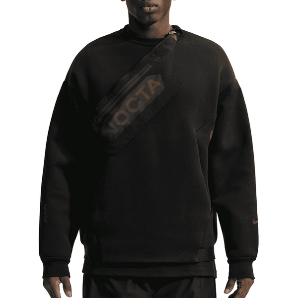 NOCTA MARQUIS TRAPEZOID CUT CREWNECK BLACK