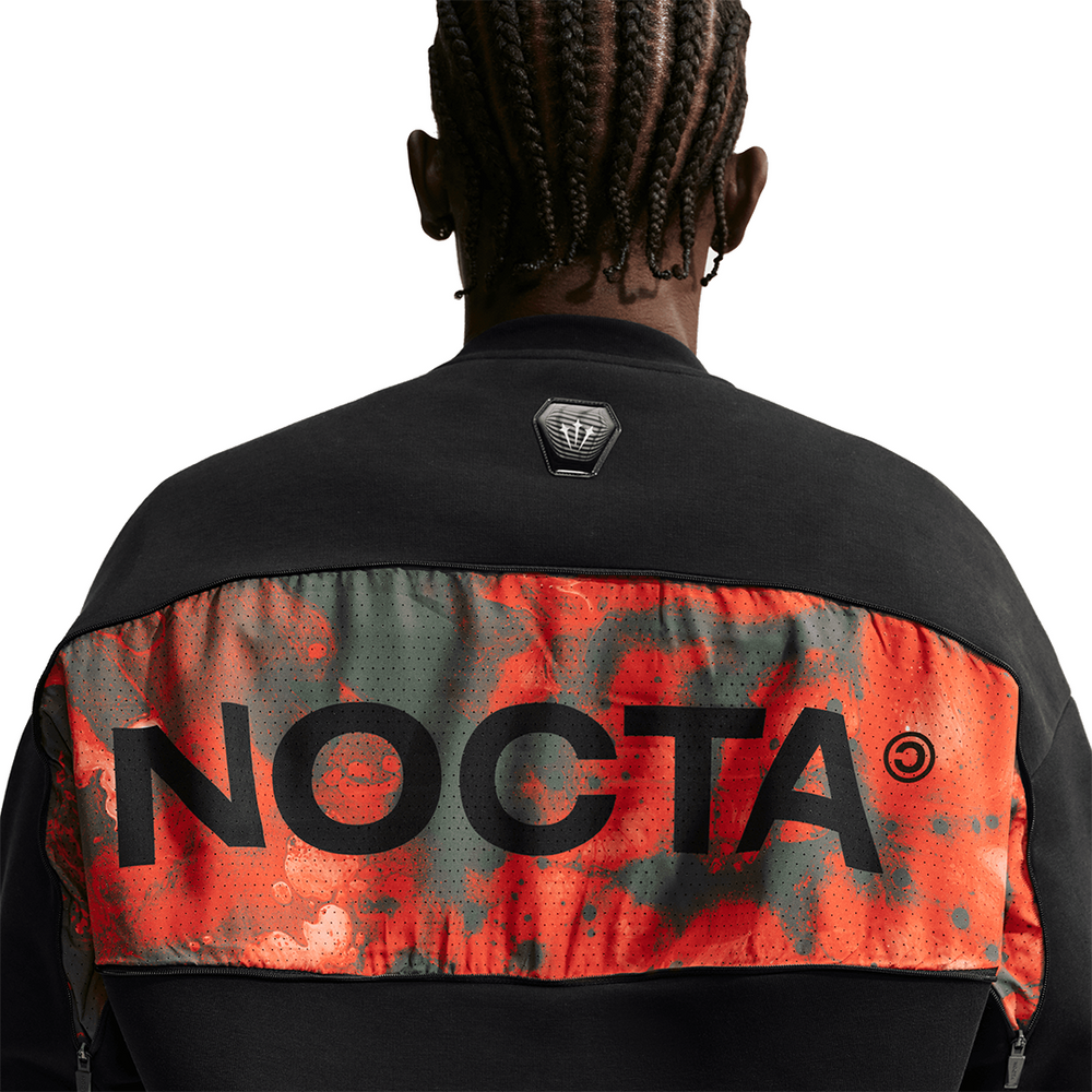 NOCTA MARQUIS TRAPEZOID CUT CREWNECK BLACK