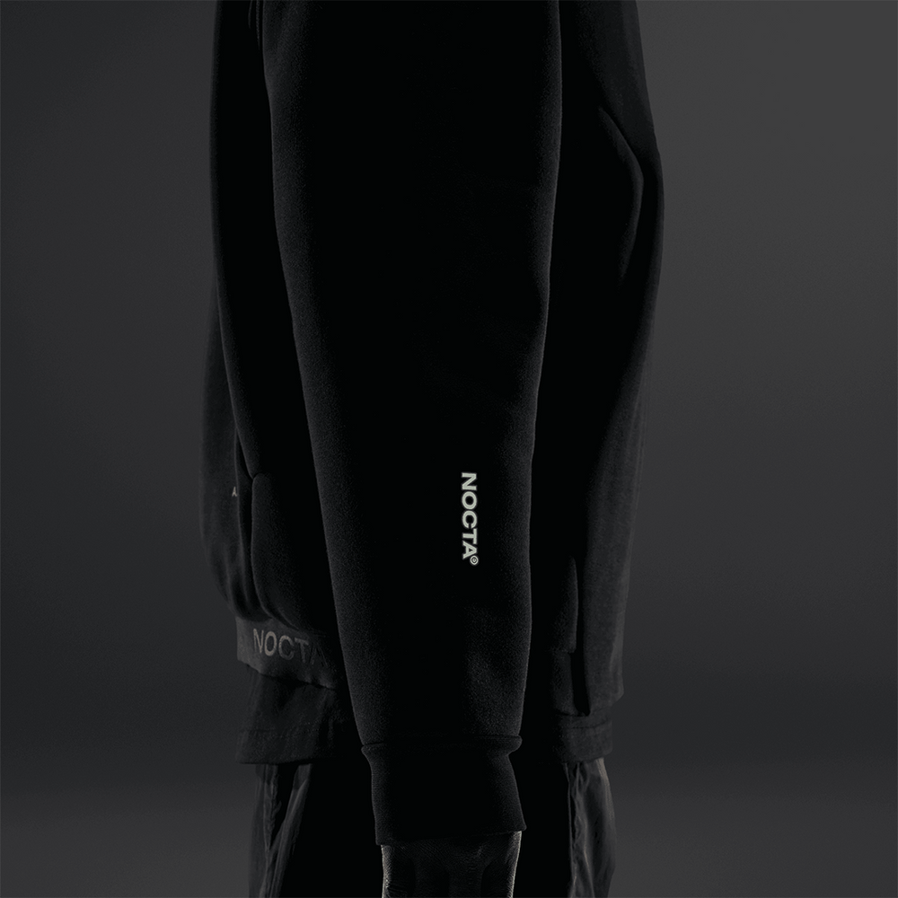 NOCTA MARQUIS TRAPEZOID CUT CREWNECK BLACK