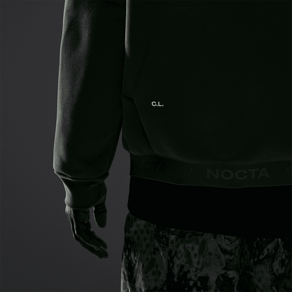NOCTA MARQUIS TRAPEZOID CUT CREWNECK TWILIGHT MARSH