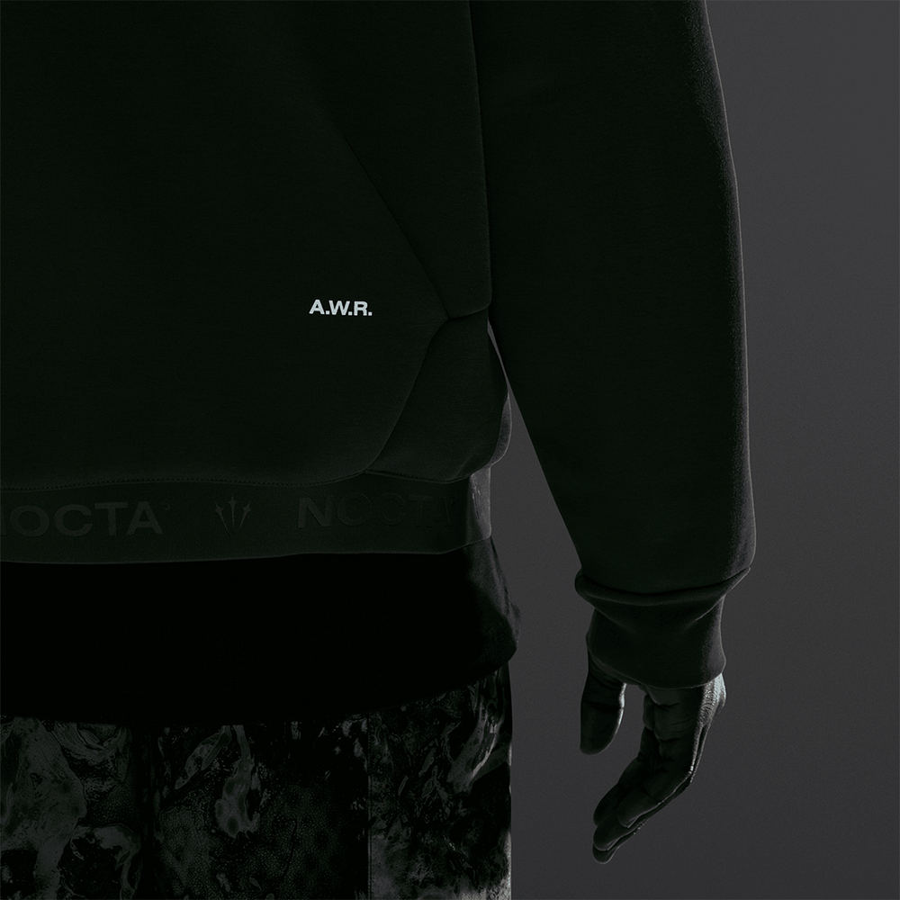NOCTA MARQUIS TRAPEZOID CUT CREWNECK TWILIGHT MARSH
