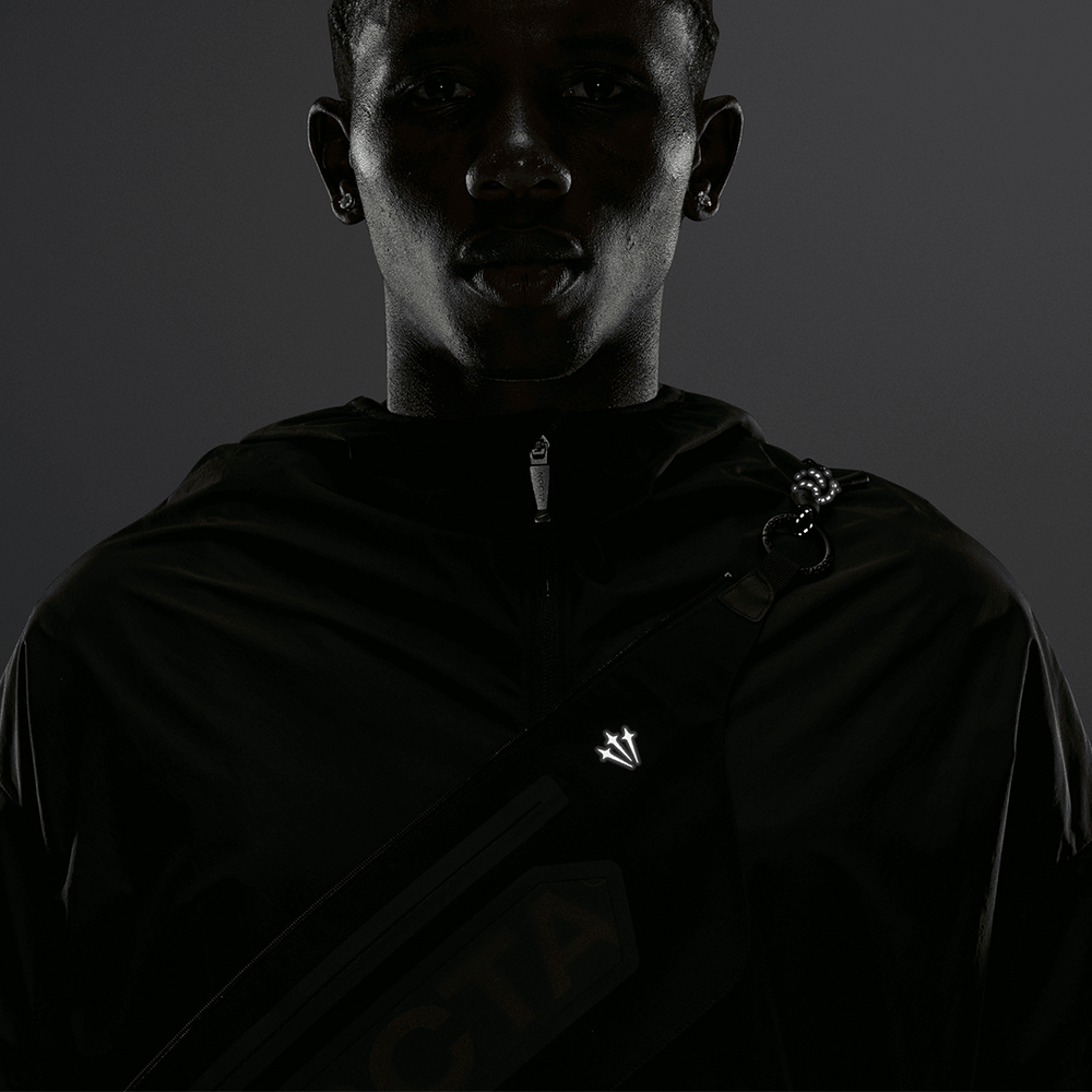 NOCTA MARQUIS SHROUD CUT TRACK JACKET BLACK