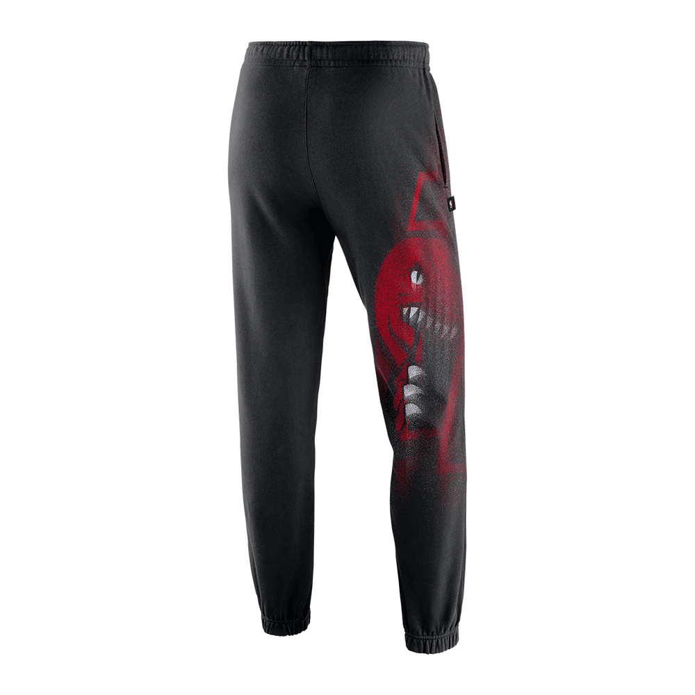 TORONTO RAPTORS STANDARD ISSUE BASKETBALL PANTS BLACK