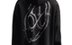 SPORTSWEAR ICE SILVER HOODIE BLACK