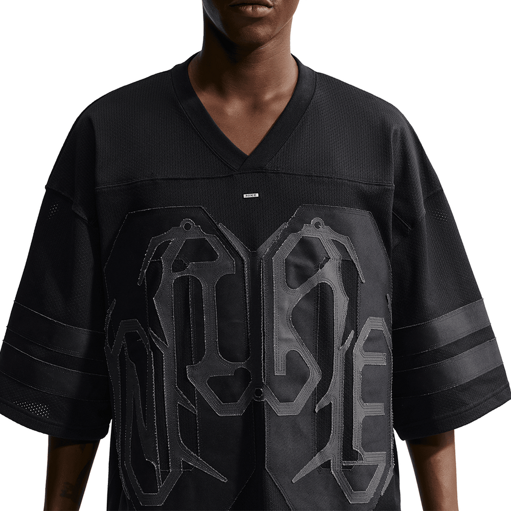 SPORTSWEAR OVERSIZED JERSEY BLACK / ICE SILVER