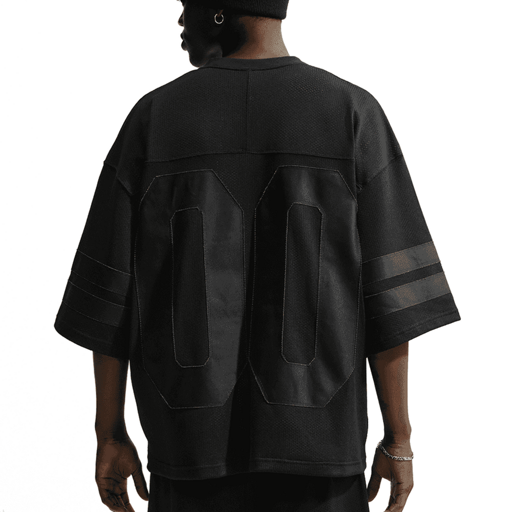 SPORTSWEAR OVERSIZED JERSEY BLACK / ICE SILVER
