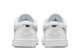 WOMEN'S AIR JORDAN 1 LOW SE WHITE/METALLIC SILVER