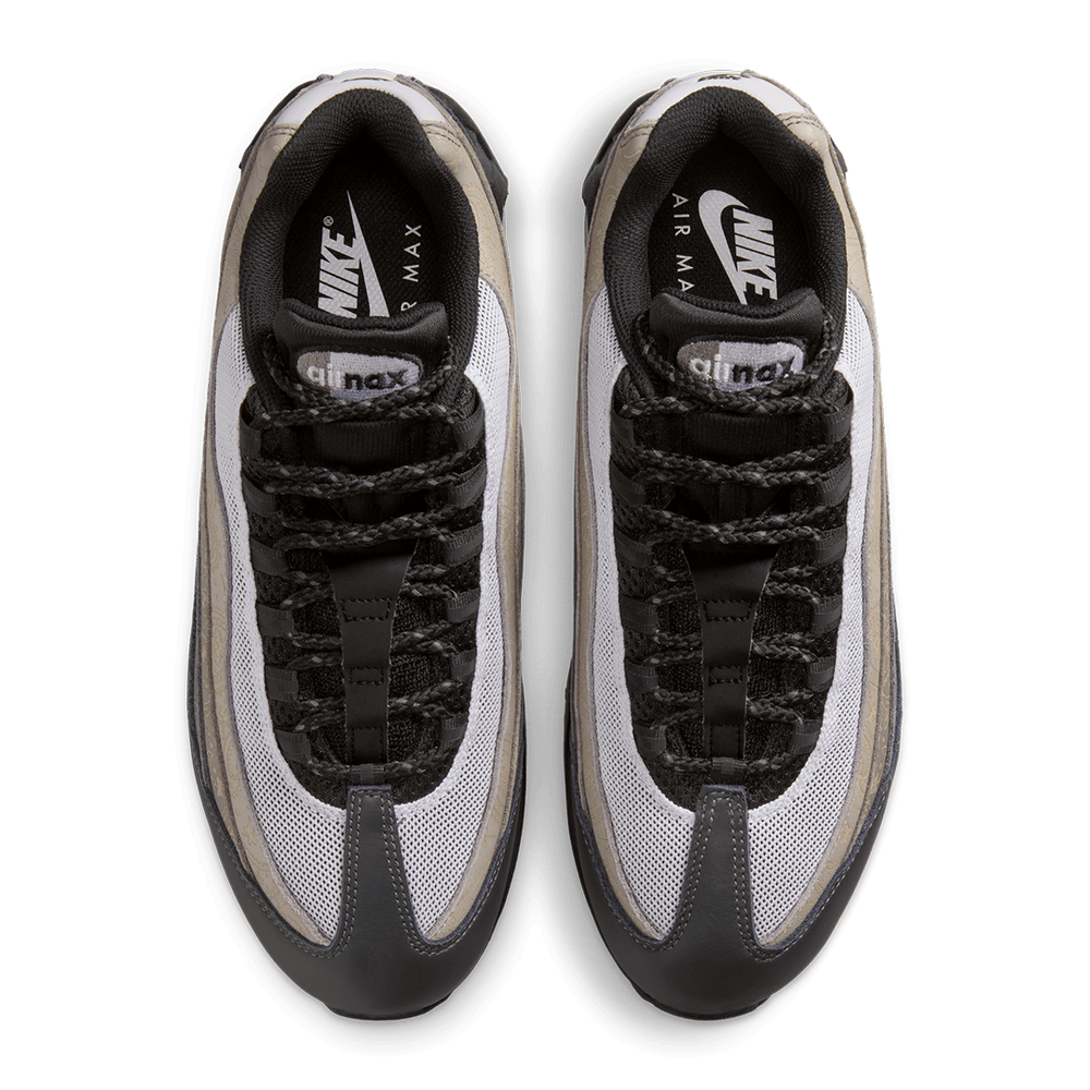 AIR MAX 95 BIG BUBBLE LEATHER WHITE/BLACK