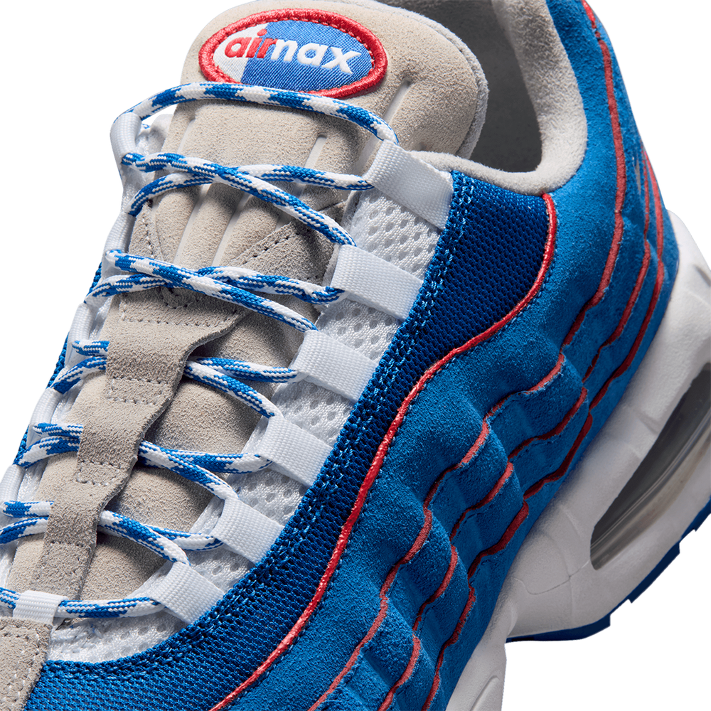AIR MAX 95 BIG BUBBLE BLUE SAPPHIRE / METALLIC SILVER