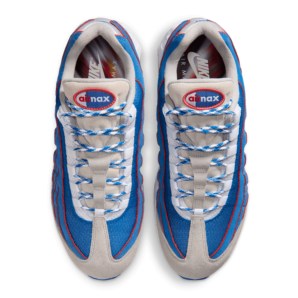 AIR MAX 95 BIG BUBBLE BLUE SAPPHIRE / METALLIC SILVER