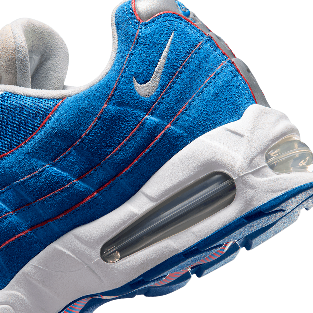 AIR MAX 95 BIG BUBBLE BLUE SAPPHIRE / METALLIC SILVER