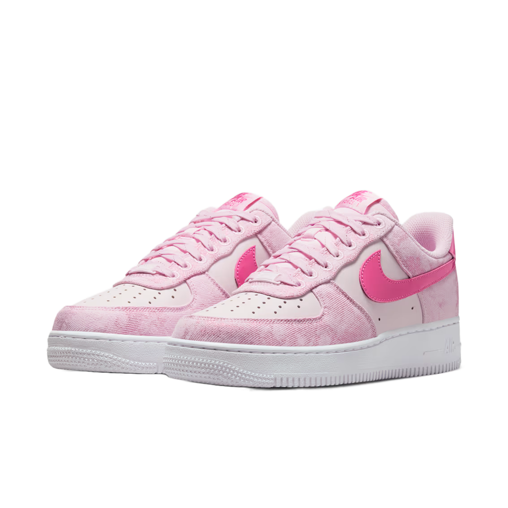 WOMEN'S AIR FORCE 1 '07 "DENIM" PINK FOAM / PINKSICLE