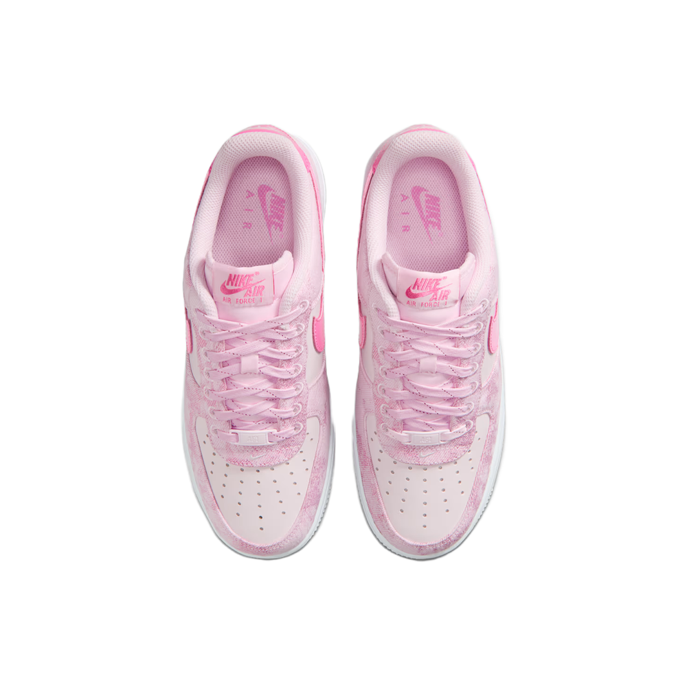 WOMEN'S AIR FORCE 1 '07 "DENIM" PINK FOAM / PINKSICLE