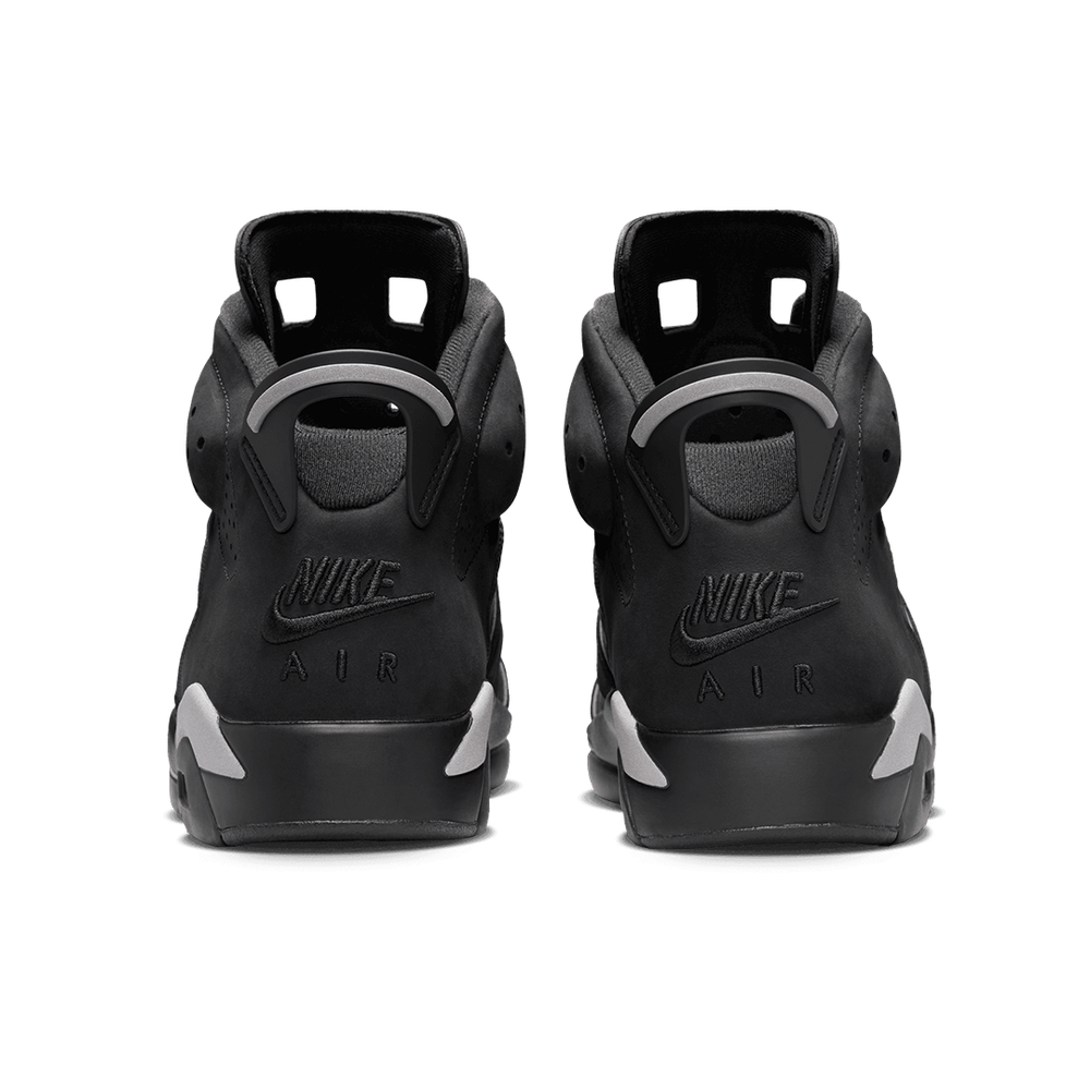 AIR JORDAN 6 RETRO BLACK/SILVER "CAP AND GOWN"