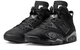 AIR JORDAN 6 RETRO BLACK/SILVER "CAP AND GOWN"