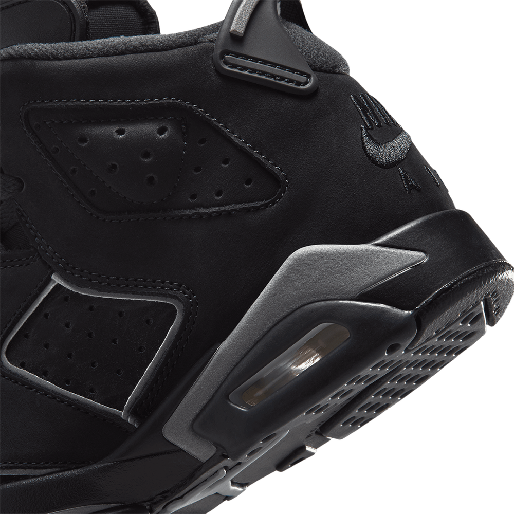 AIR JORDAN 6 RETRO (GS) BLACK/REFLECTIVE SILVER "CAP AND GOWN"