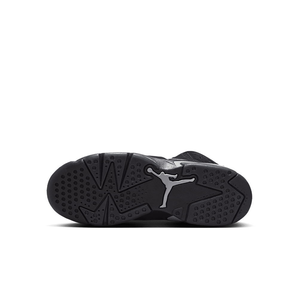 AIR JORDAN 6 RETRO (GS) BLACK/REFLECTIVE SILVER "CAP AND GOWN"