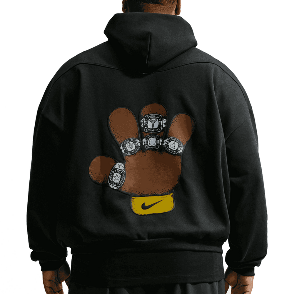 KOBE MVPUPPETS 4 RINGS HOODIE BLACK