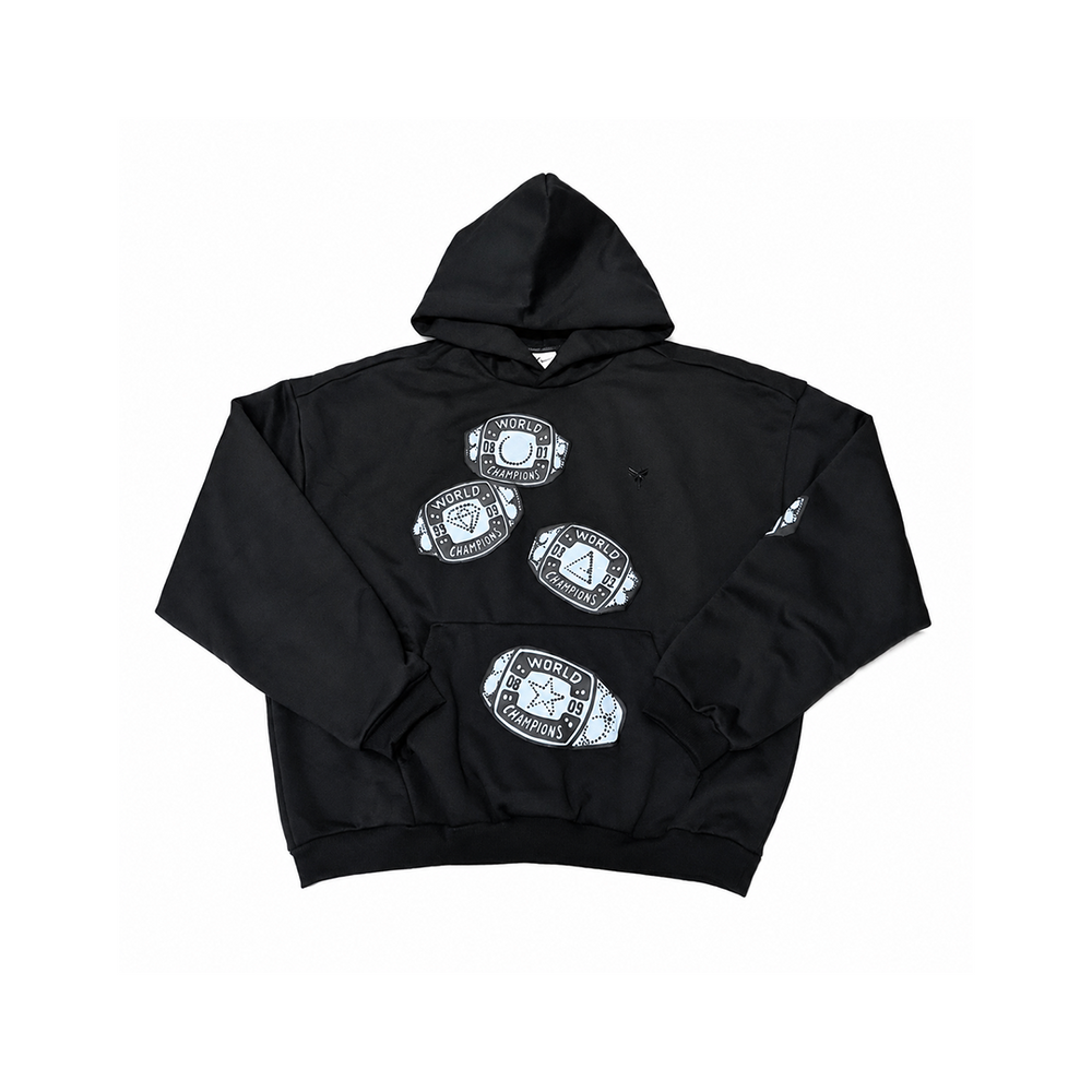 KOBE MVPUPPETS 4 RINGS HOODIE BLACK