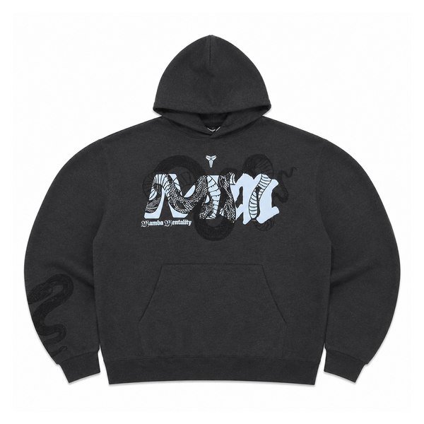 KOBE MAMBA MENTALITY HOODIE BLACK HEATHER / LT ARMORY BLUE