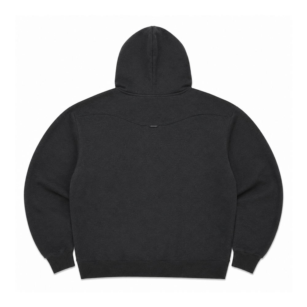 KOBE MAMBA MENTALITY HOODIE BLACK HEATHER / LT ARMORY BLUE